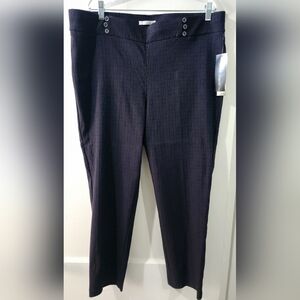 89th & Madison Black Cropped Pants